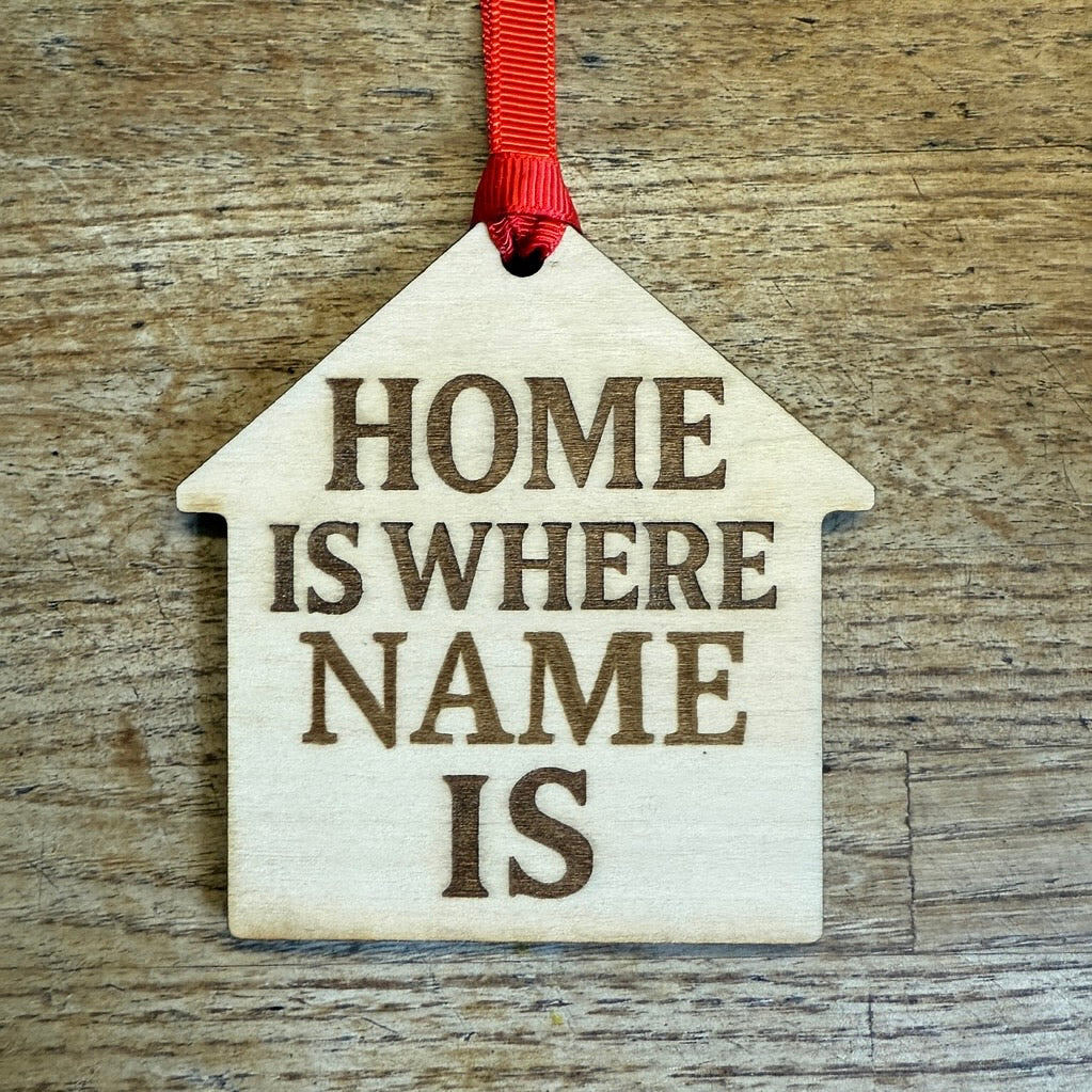 Personalised Home Is Where The Is